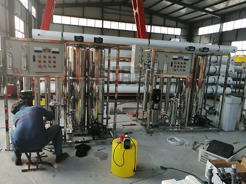 俄羅斯海參崴海產品加工廠1噸反滲透設備